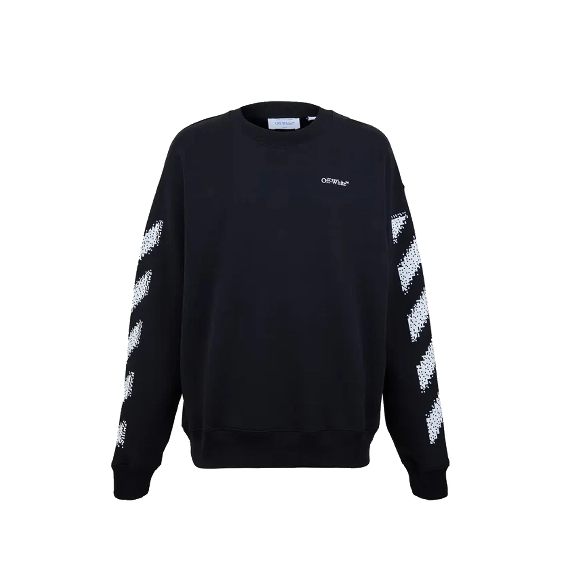 Off White Pixel Diag Sweatshirt