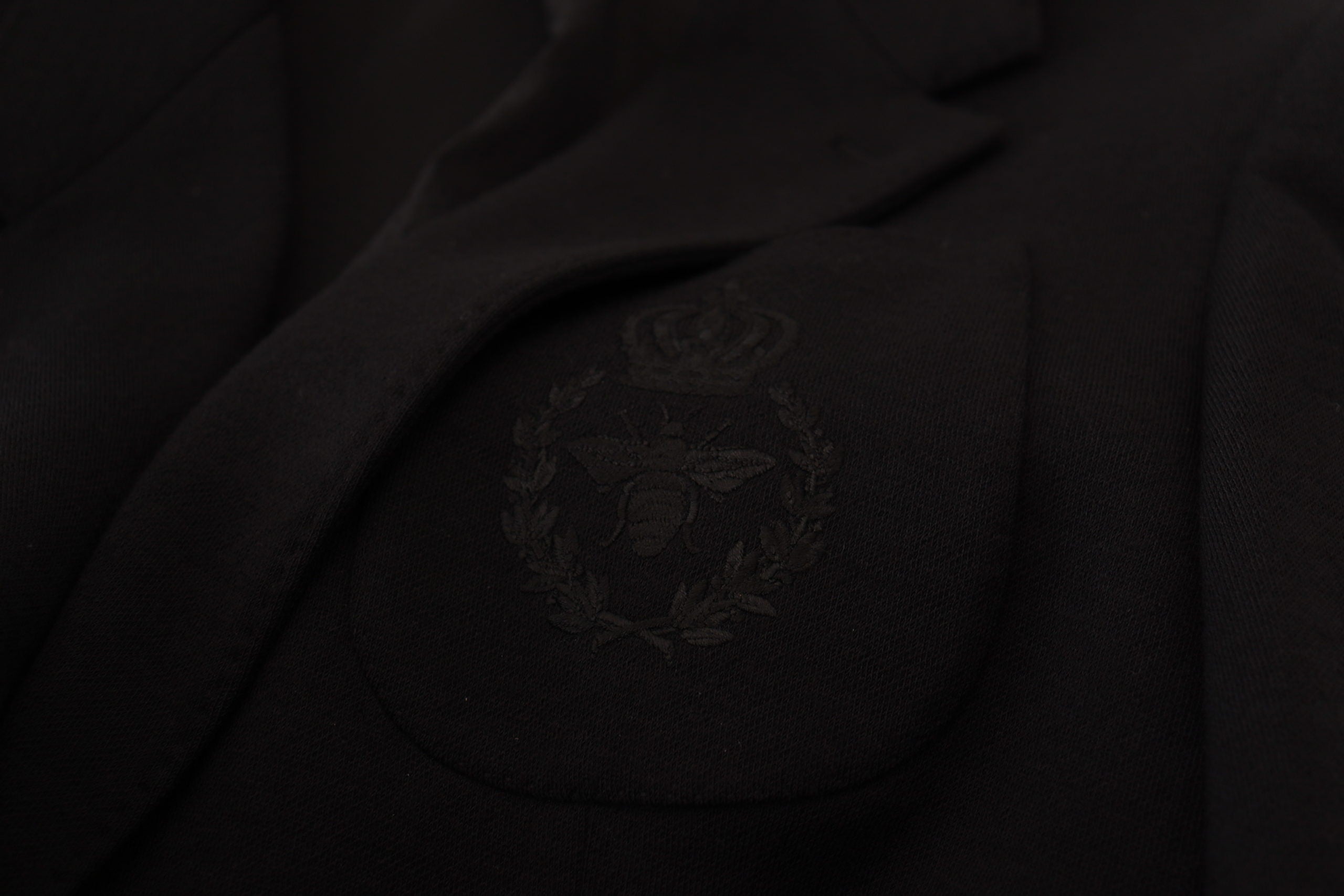 Dolce &amp; Gabbana Eleganter einreihiger schwarzer Wollblazer