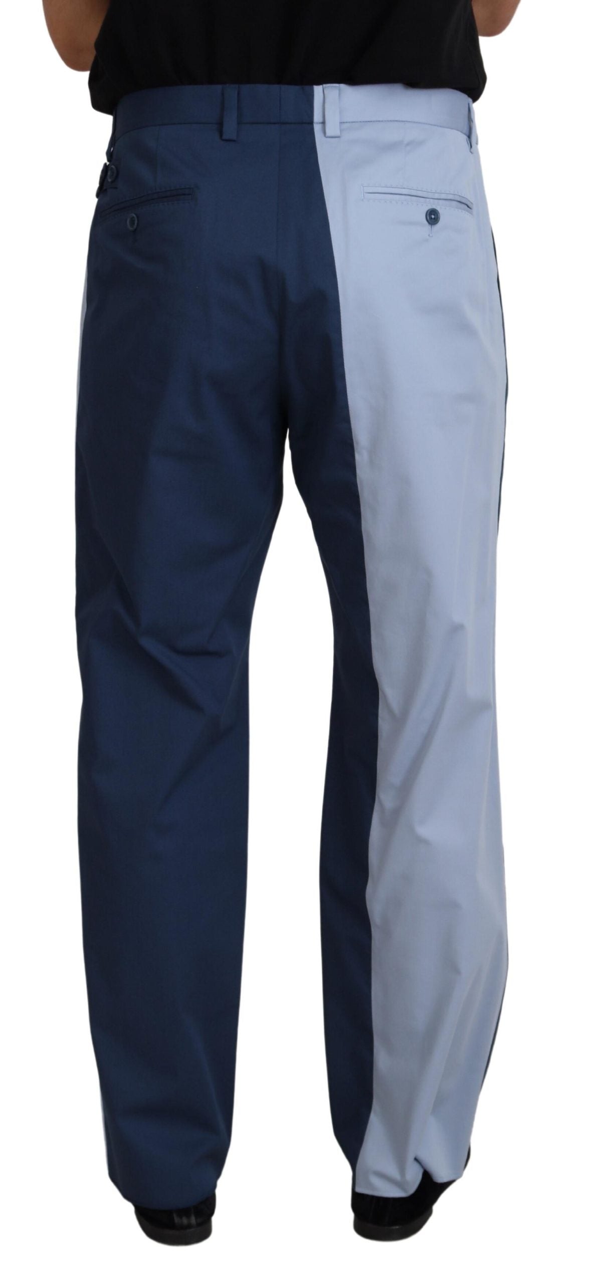 Dolce &amp; Gabbana Elegante blaue Hose aus Baumwollmischung für Herren