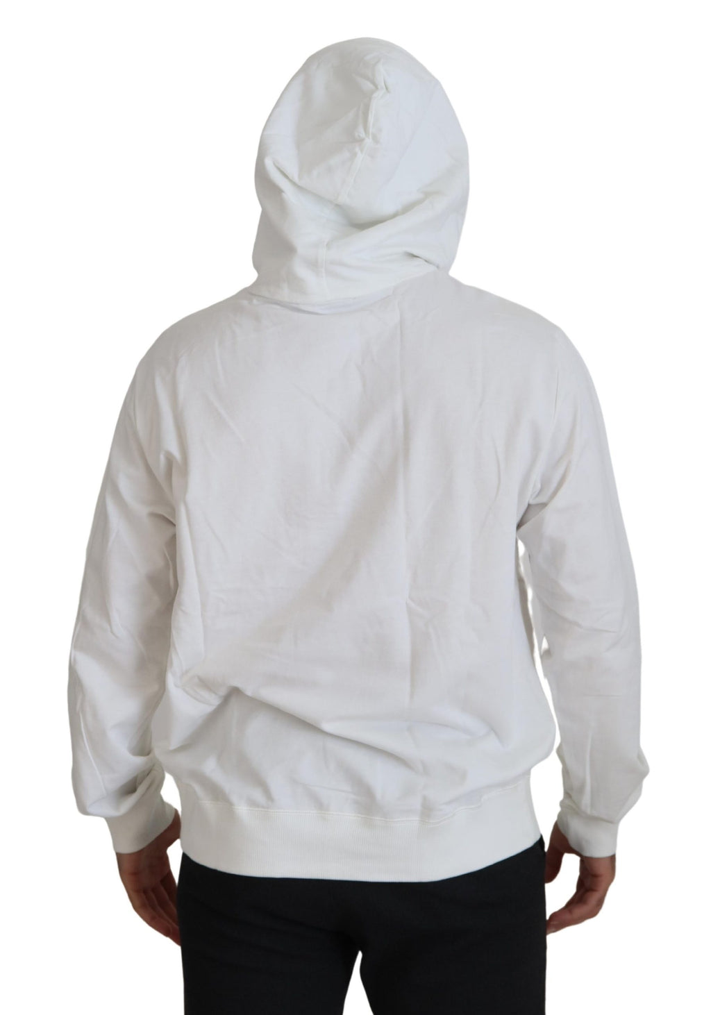 Superbe pull à capuche blanc Dolce &amp; Gabbana
