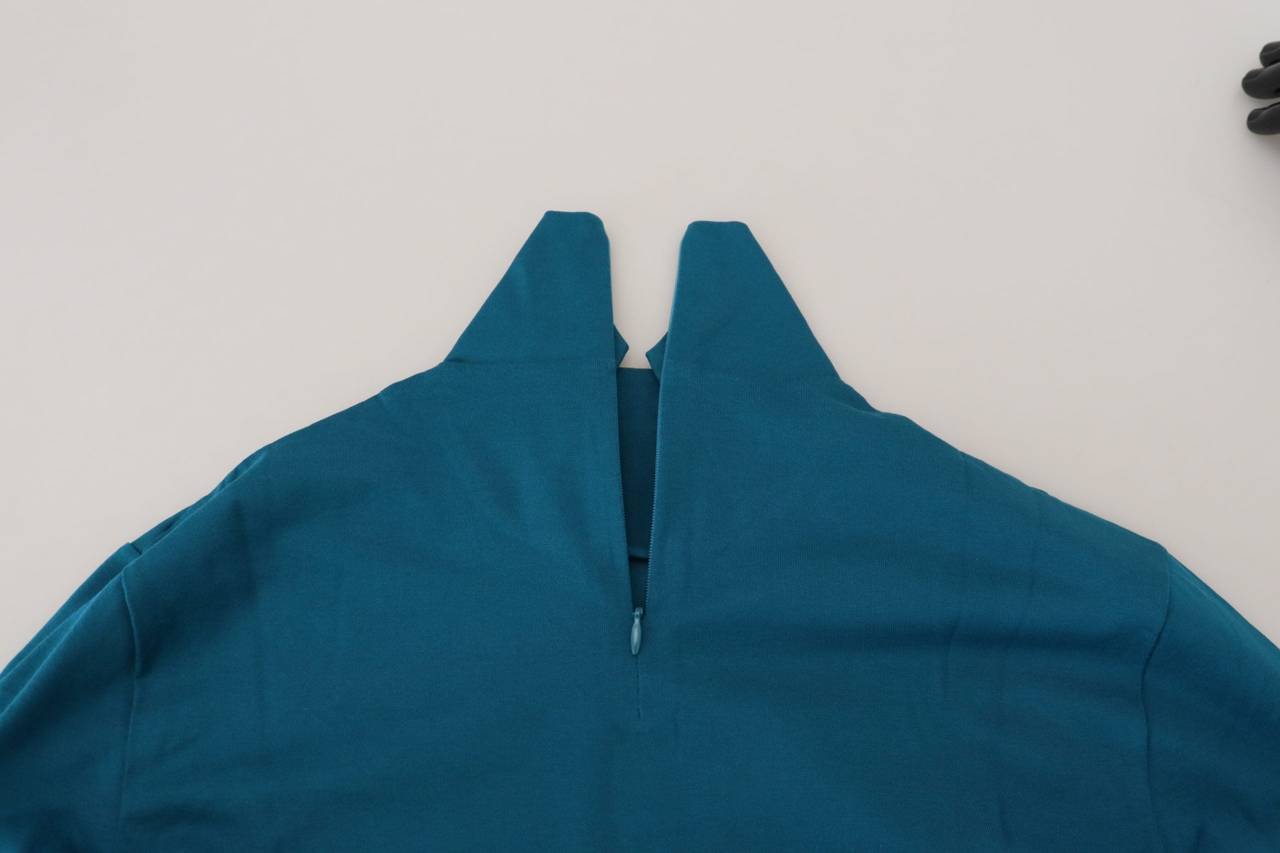 Dolce &amp; Gabbana Eleganter blauer Baumwollpullover