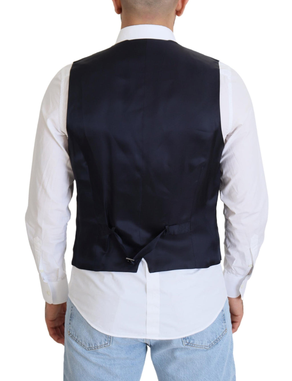Gilet élégant bleu foncé Dolce &amp; Gabbana pour robe de soirée