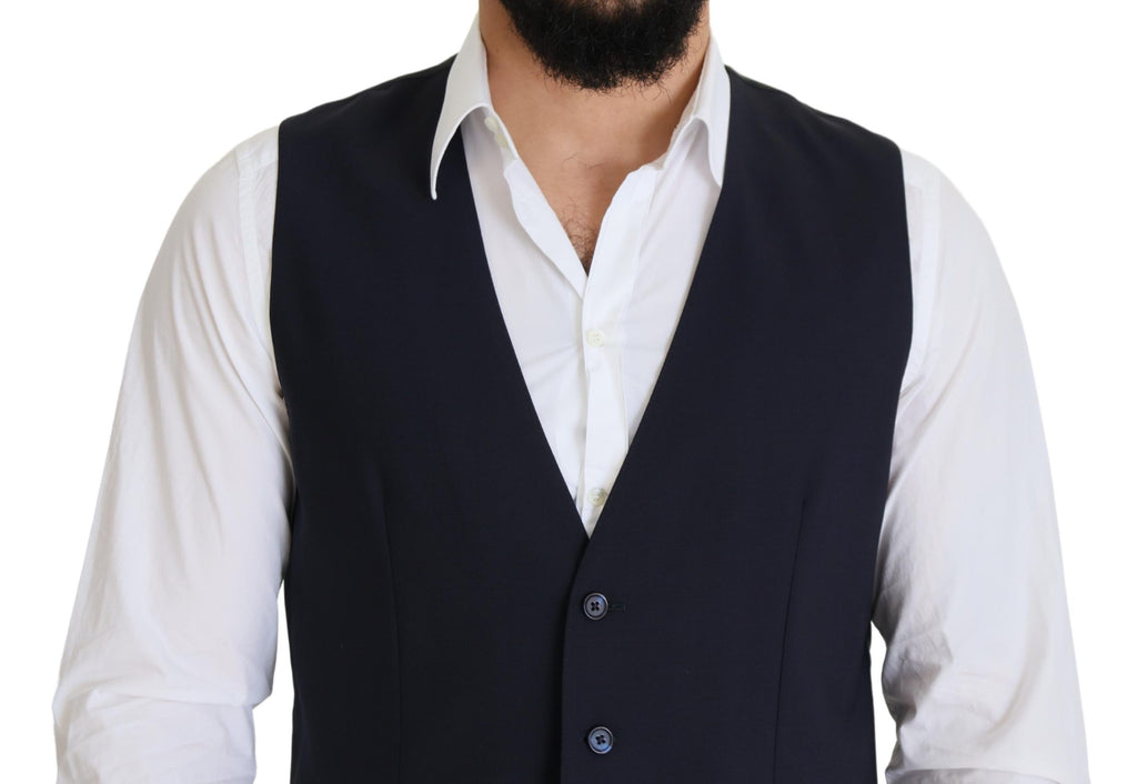 Gilet élégant bleu foncé Dolce &amp; Gabbana pour robe de soirée