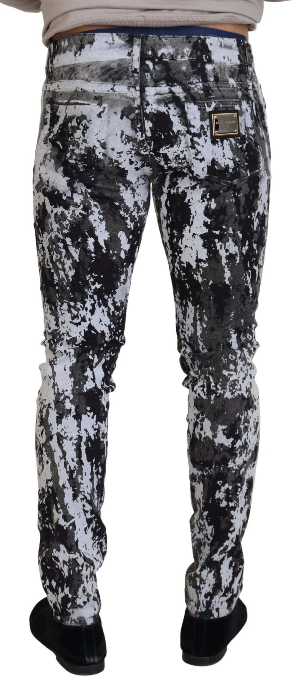 Dolce &amp; Gabbana : une extravagance en denim tie-dye multicolore