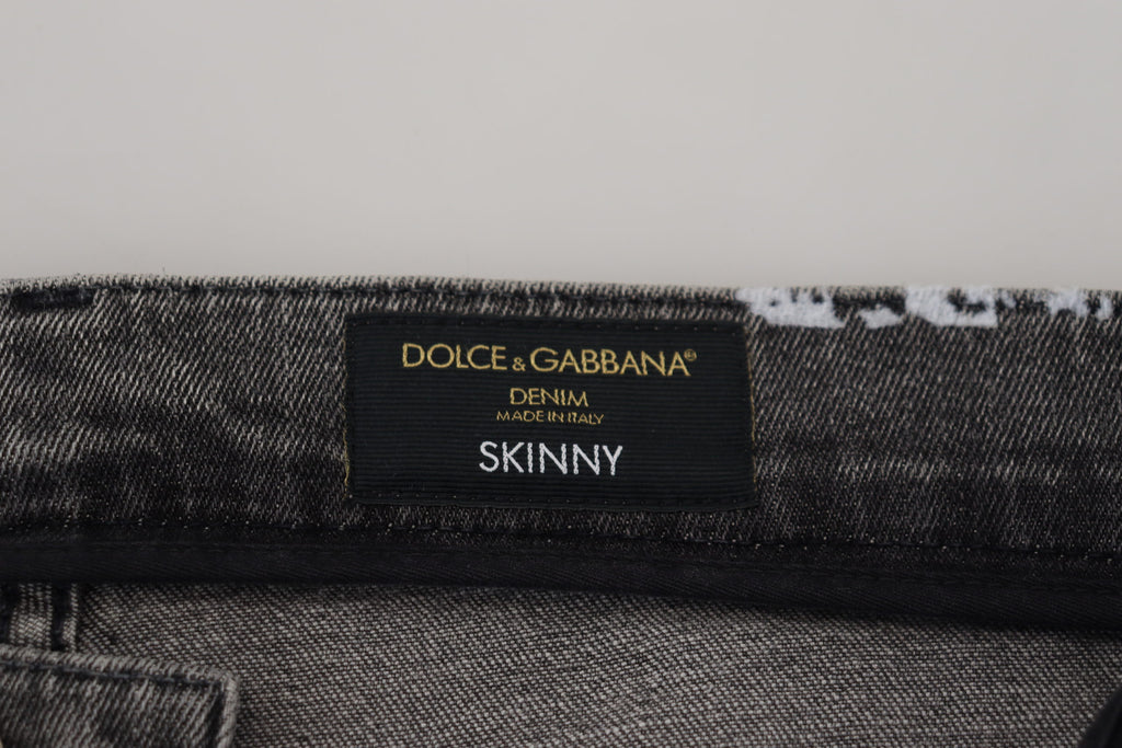 Dolce &amp; Gabbana : une extravagance en denim tie-dye multicolore