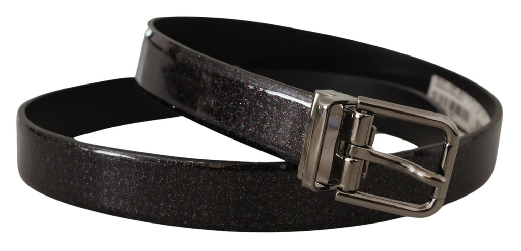 Ceinture élégante en cuir multicolore Dolce &amp; Gabbana