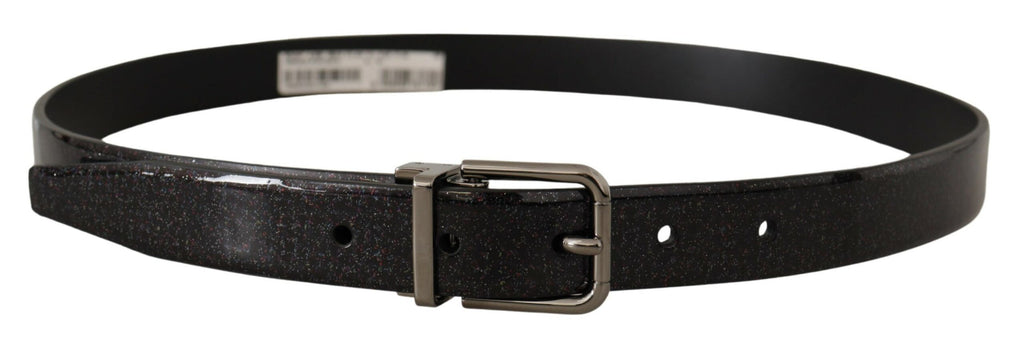 Ceinture élégante en cuir multicolore Dolce &amp; Gabbana