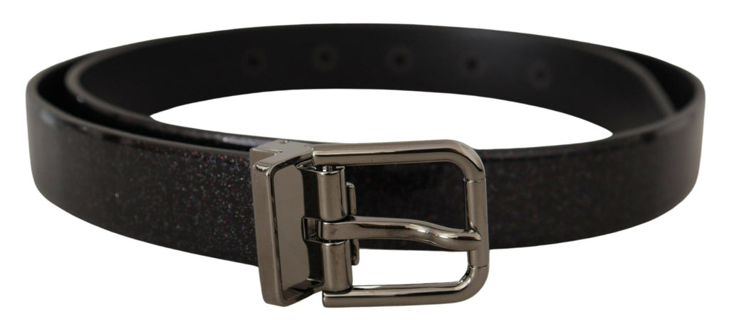 Ceinture élégante en cuir multicolore Dolce &amp; Gabbana