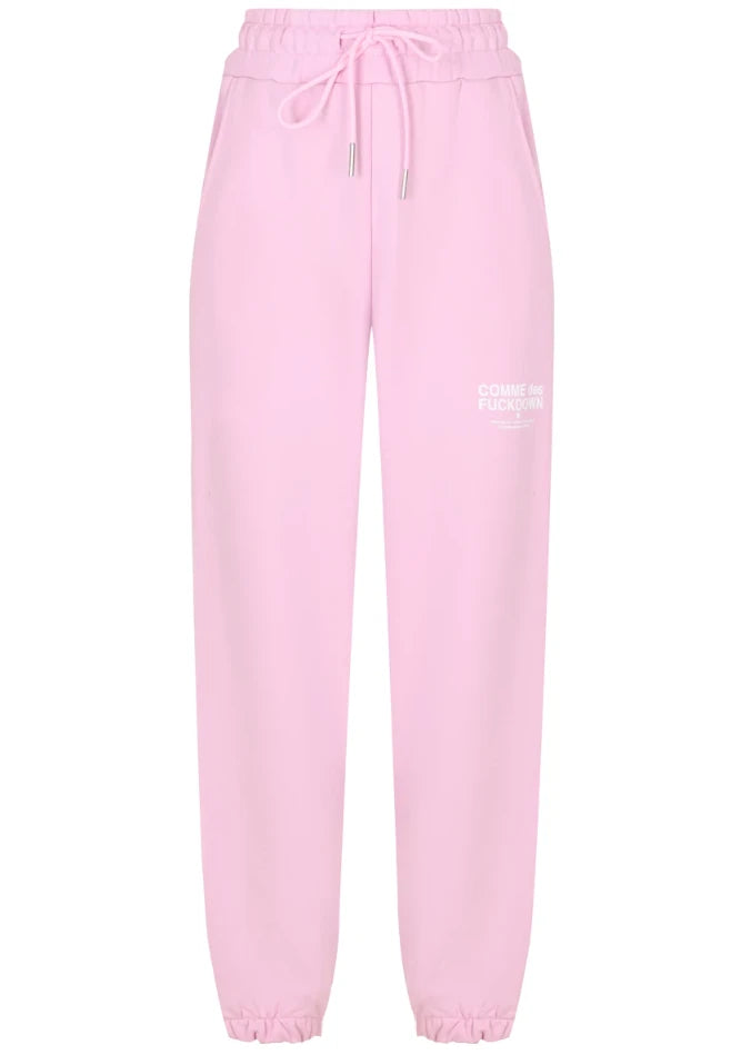 Comme Des Fuckdown Trousers Pink Woman