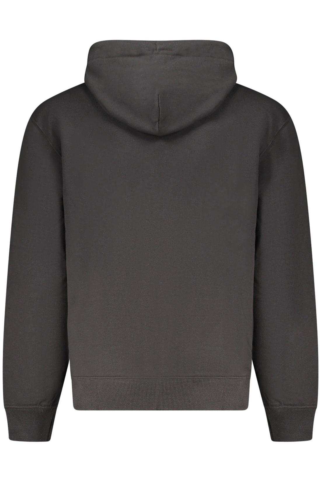 CALVIN KLEIN MEN&#39;S BLACK ZIP-UP SWEATSHIRT
