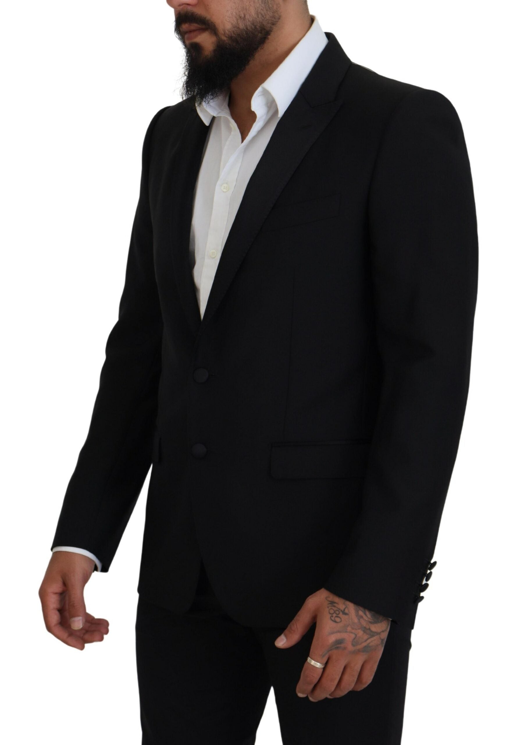 Blazer formel noir élégant Martini de Dolce &amp; Gabbana