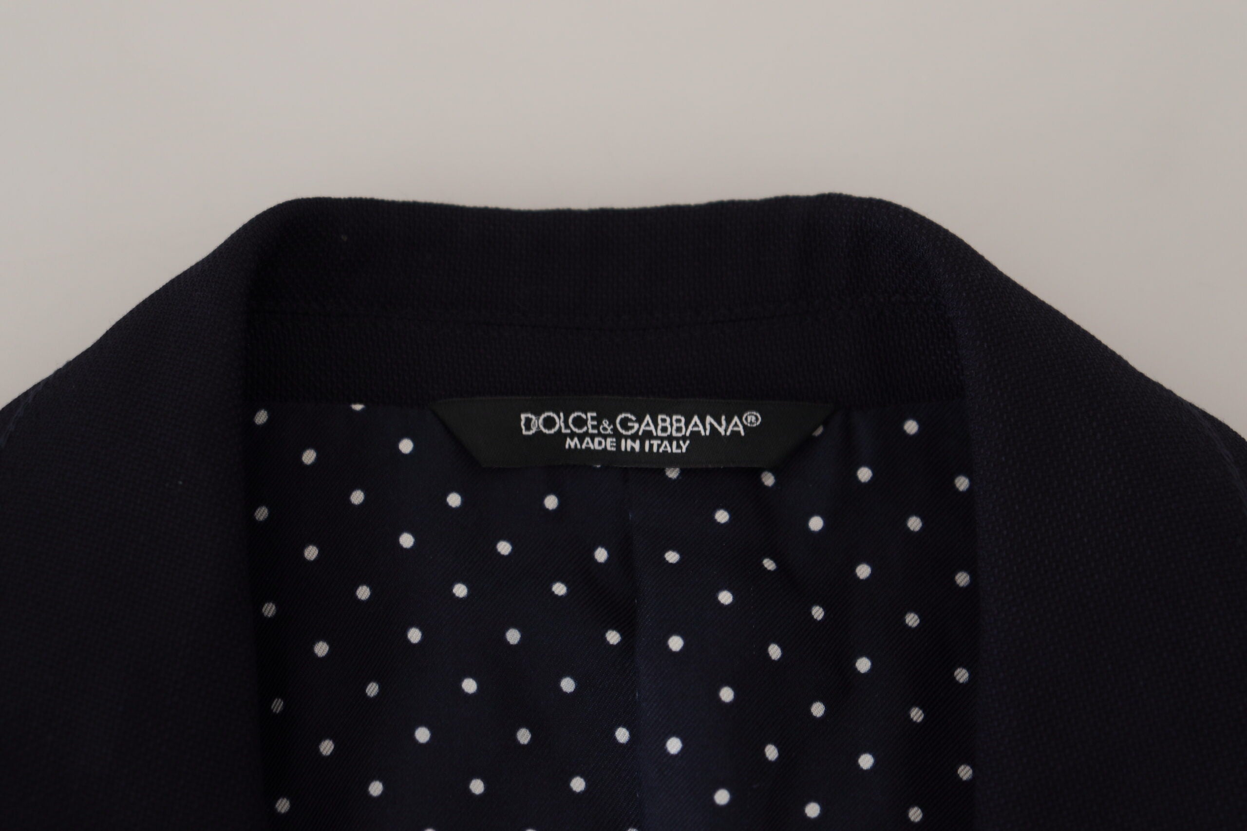 Blazer noir élégant à simple boutonnage Dolce &amp; Gabbana