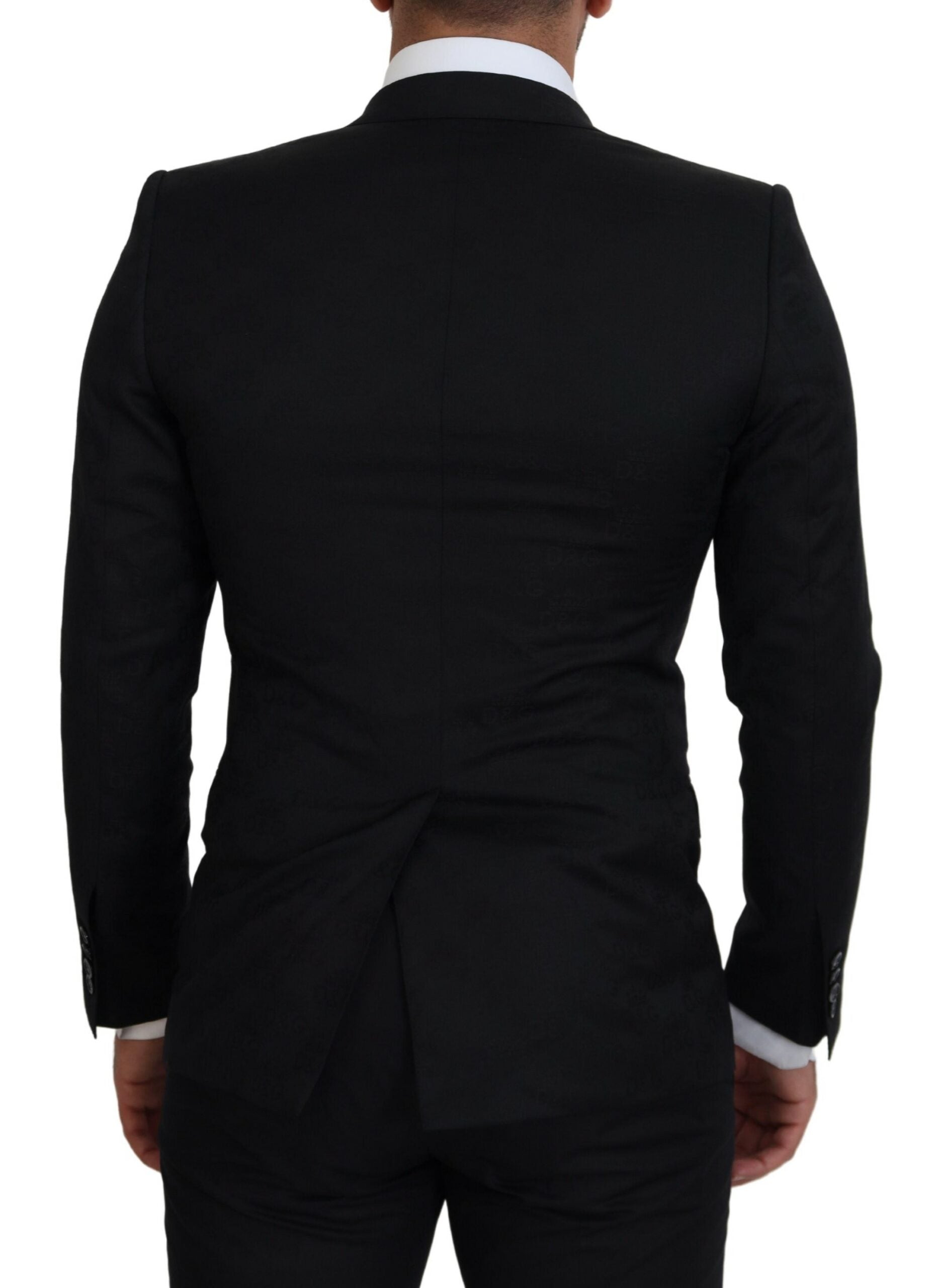 Blazer formel noir élégant style Martini Dolce &amp; Gabbana