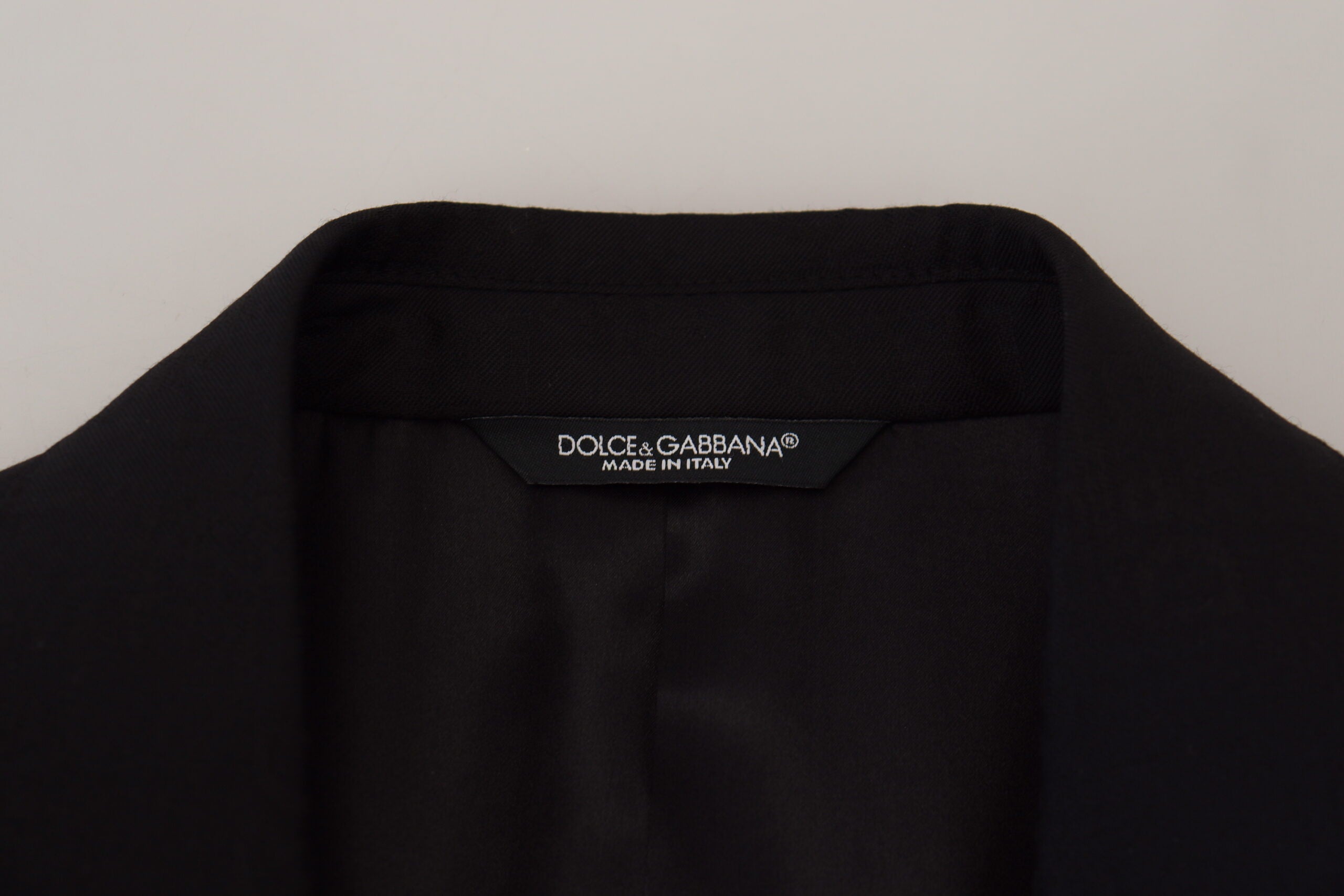 Blazer formel noir élégant style Martini Dolce &amp; Gabbana