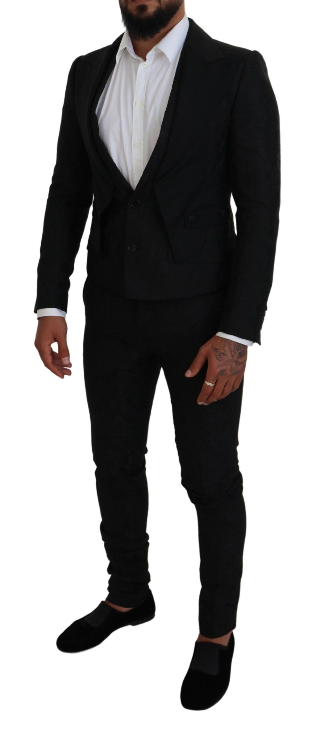 Dolce &amp; Gabbana – eleganter schwarzer Martini-Anzug für den modernen Mann