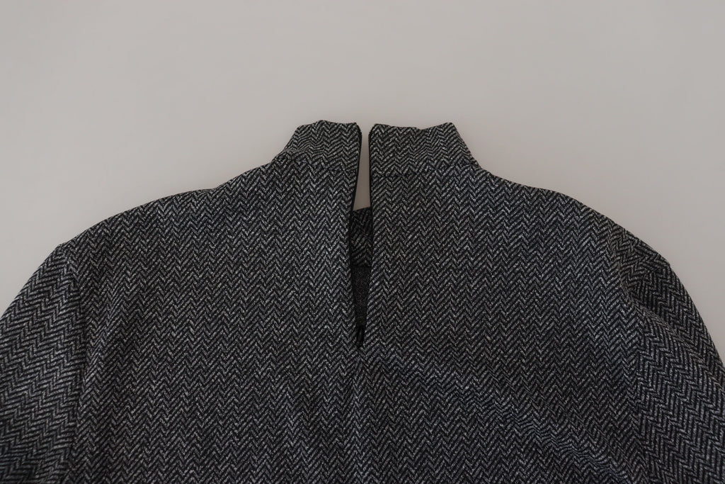 Pull élégant gris foncé Dolce &amp; Gabbana