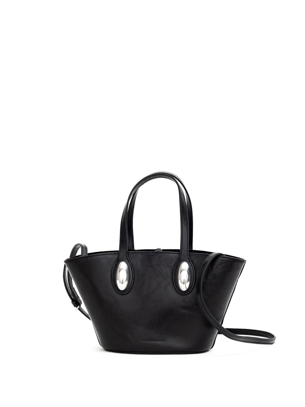 Alexander Wang Mini Dome Tote Bag in Black Leather – Siebentaschen