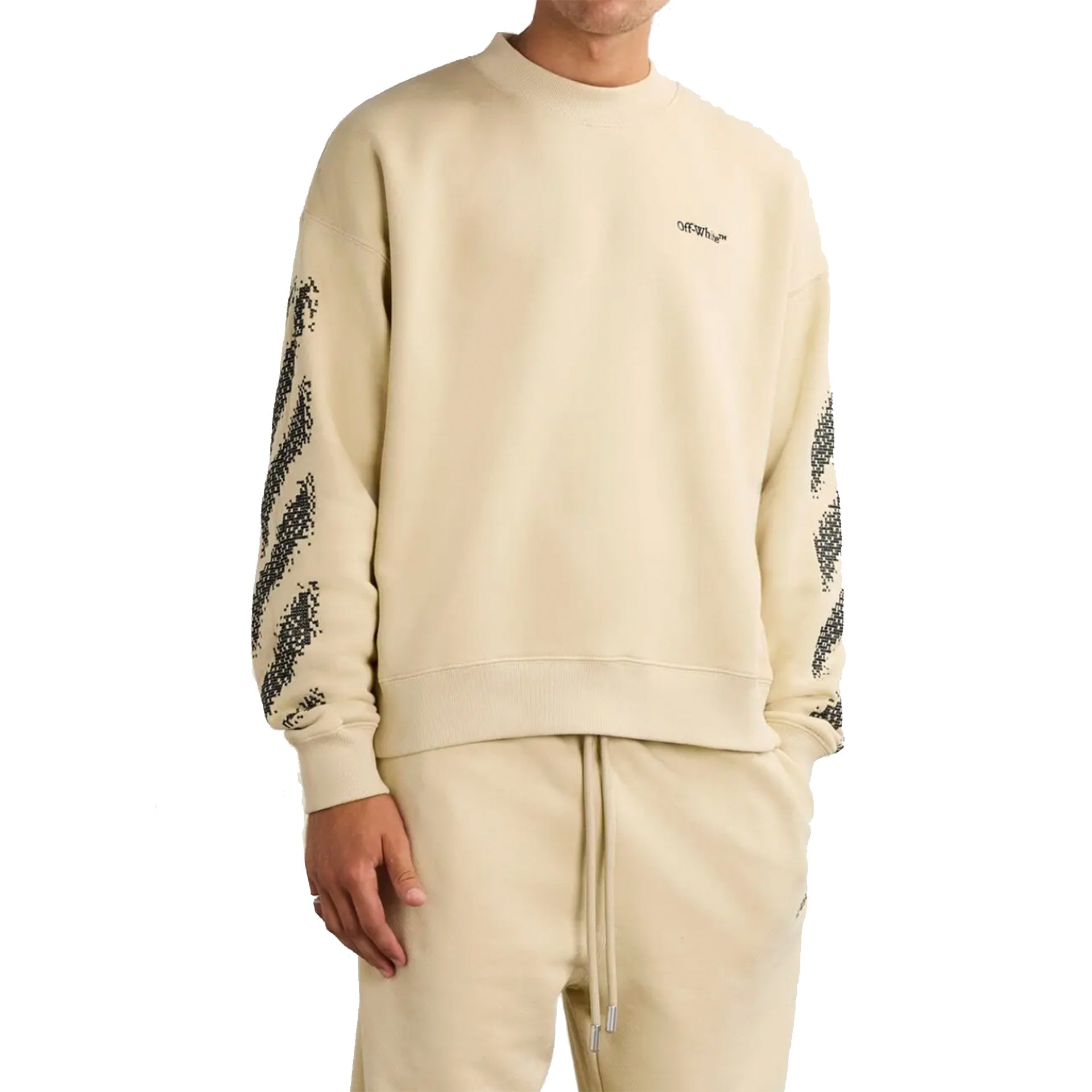 Off - White Logo Sweatshirt - MEN CLOTHING - OFF - WHITE - Tluxy New