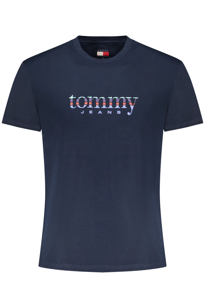 TOMMY HILFIGER MEN&#39;S SHORT-SLEEVE T-SHIRT BLUE