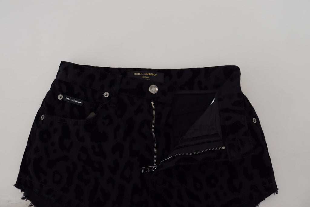 Dolce &amp; Gabbana - Short en jean taille haute élégant