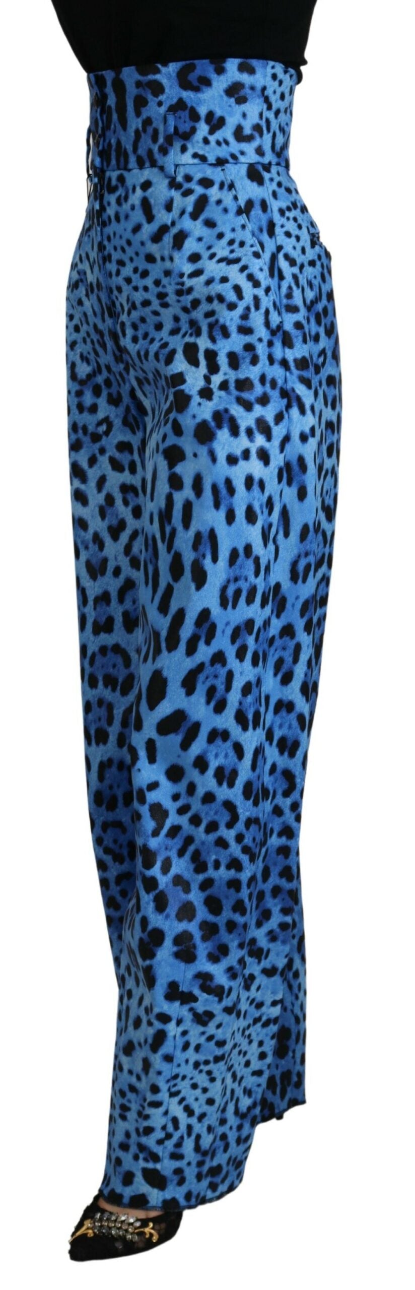 Dolce &amp; Gabbana Elegante gerade Hose mit hoher Taille