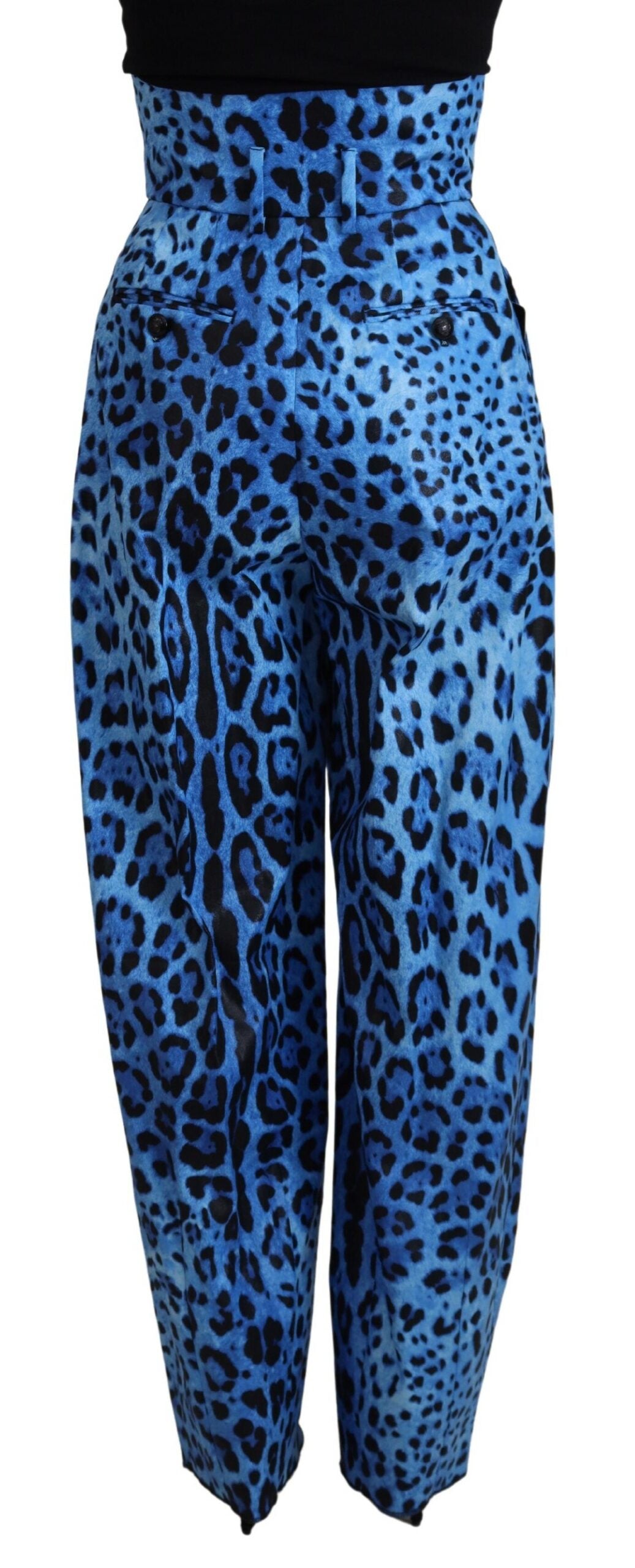 Dolce &amp; Gabbana Elegante gerade Hose mit hoher Taille