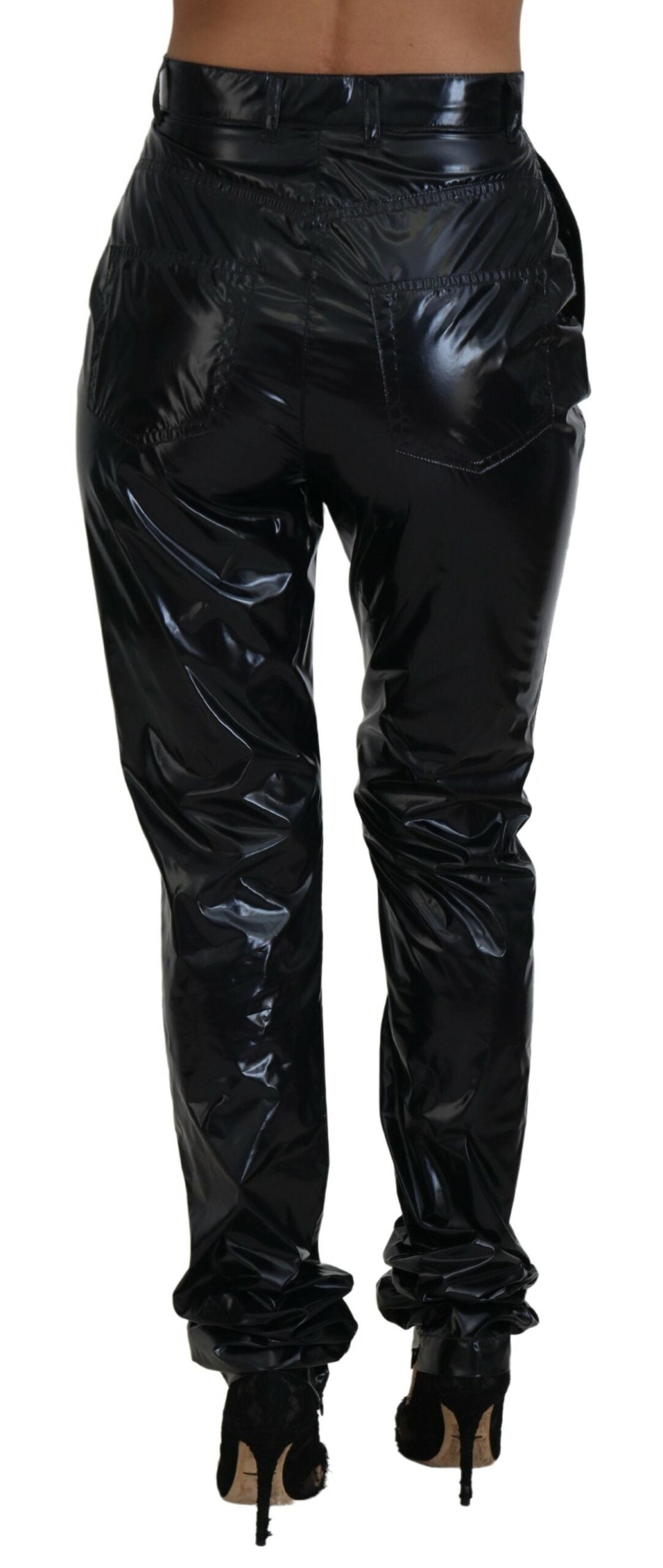 Dolce &amp; Gabbana Chic High Waist Skinny Pants – Eleganz neu interpretiert