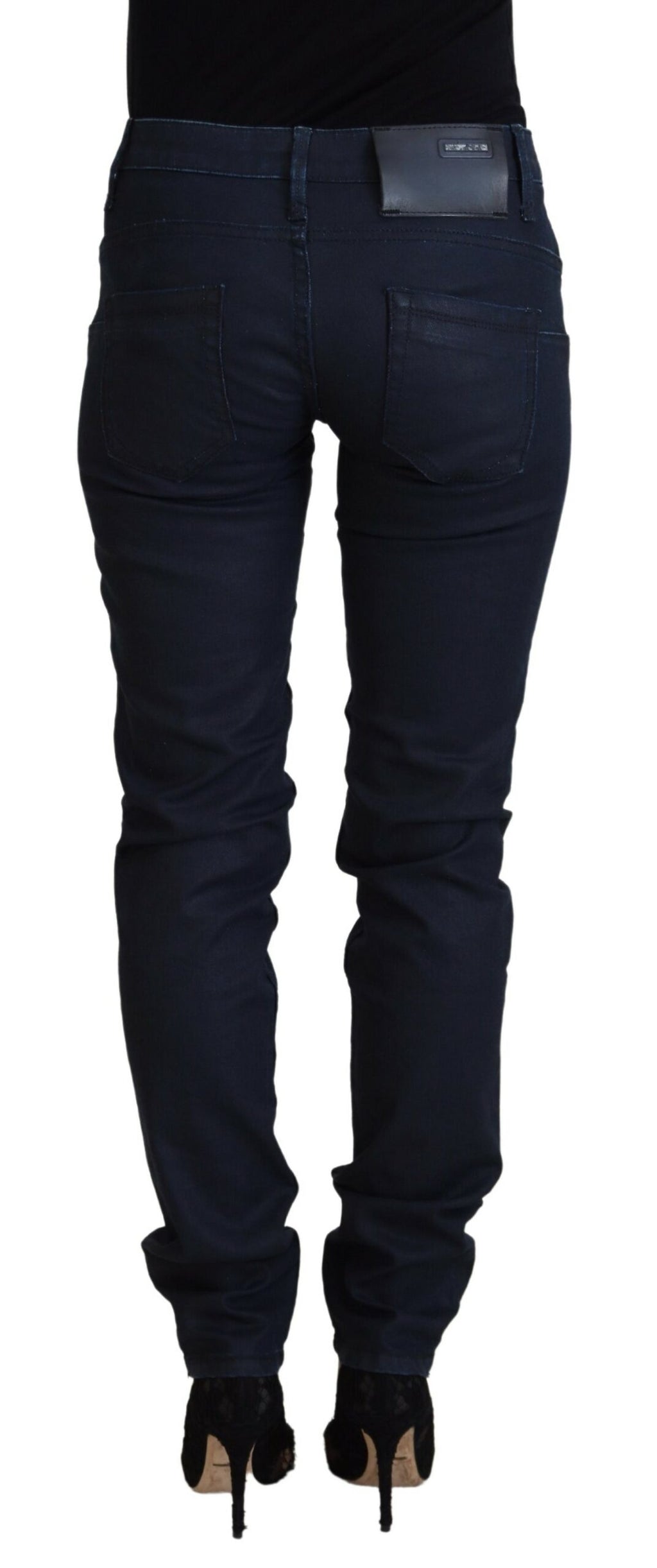 Acht Schicke Skinny Denim Extravaganza mit niedrigerer Taille