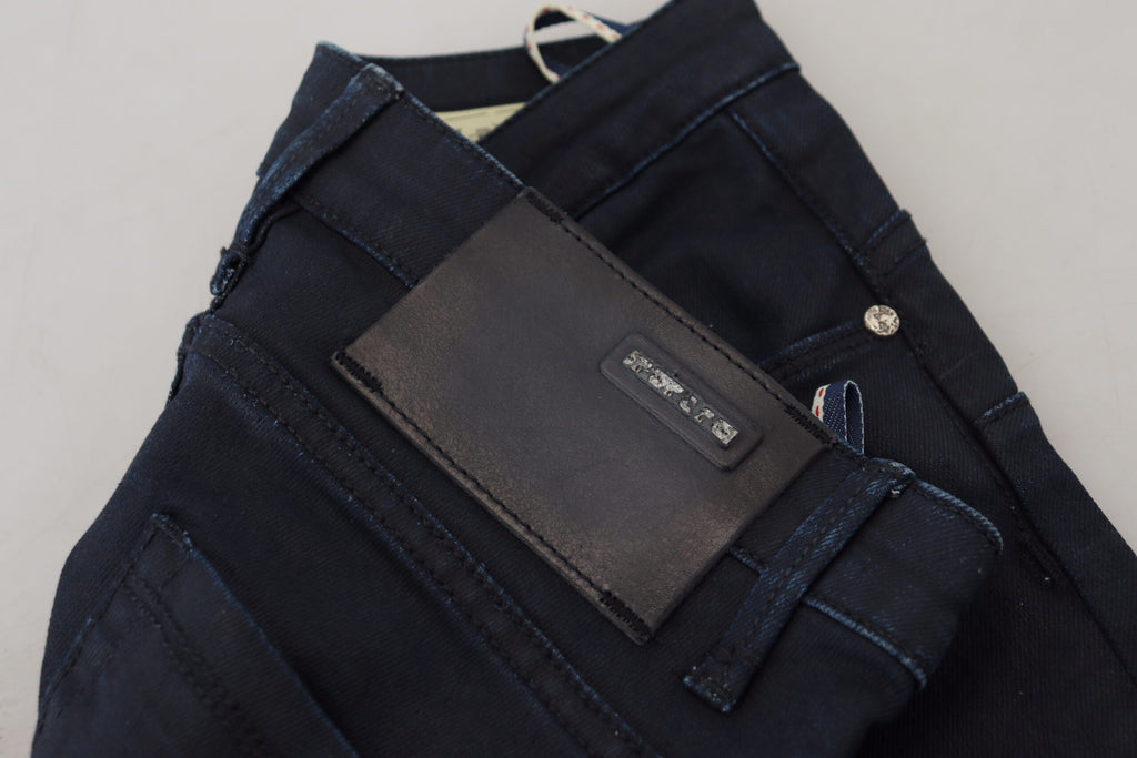Acht Schicke Skinny Denim Extravaganza mit niedrigerer Taille