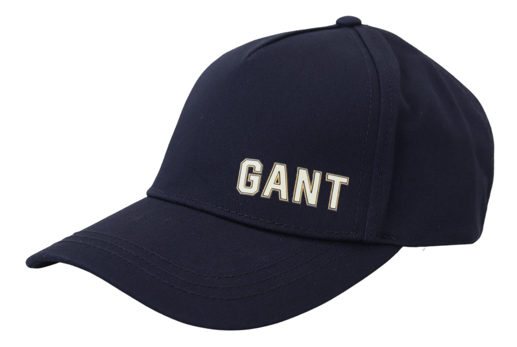 Gant Elegante blaue Baseballmütze aus Baumwolle