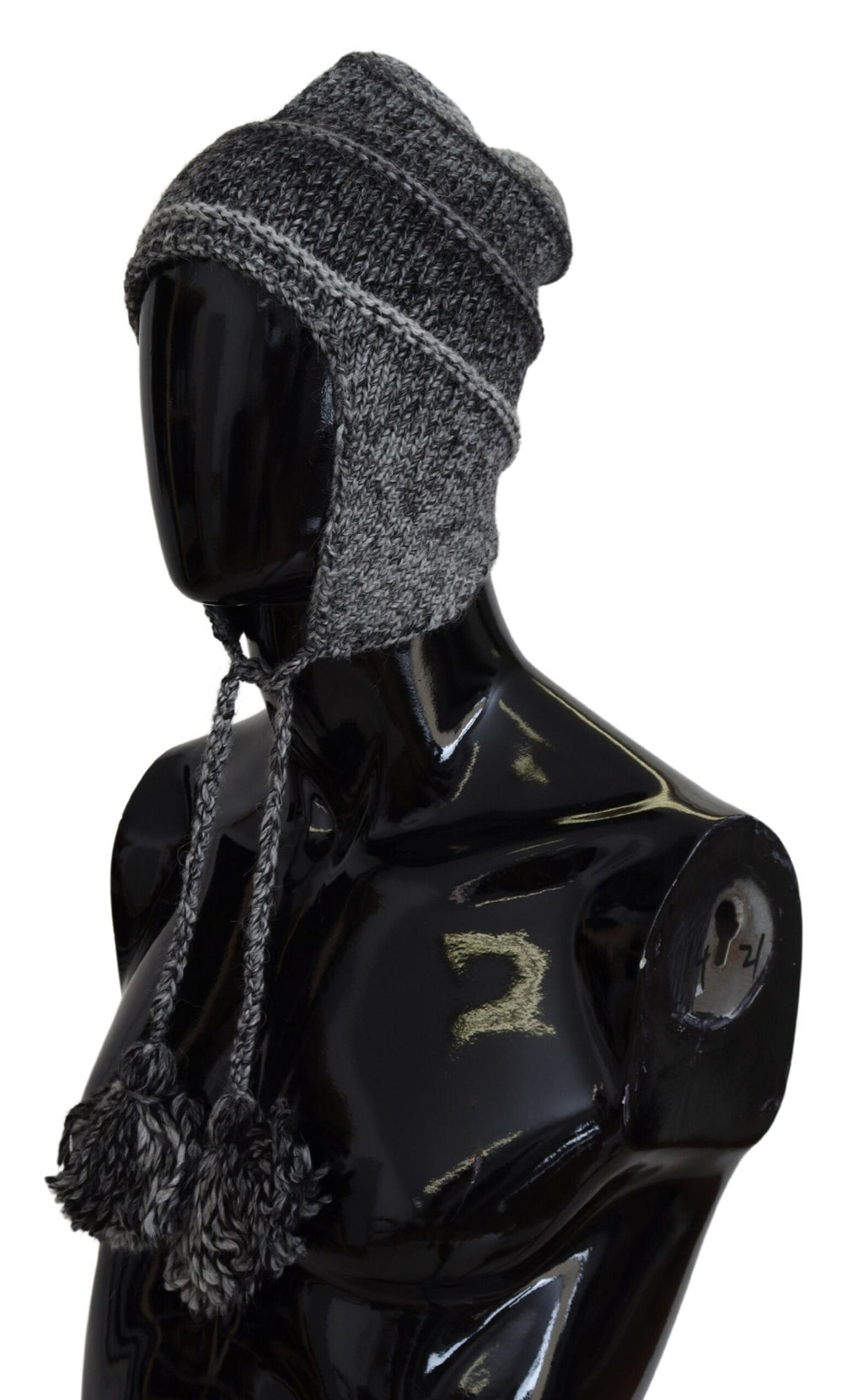 Dolce &amp; Gabbana Elegante graue Strickmütze