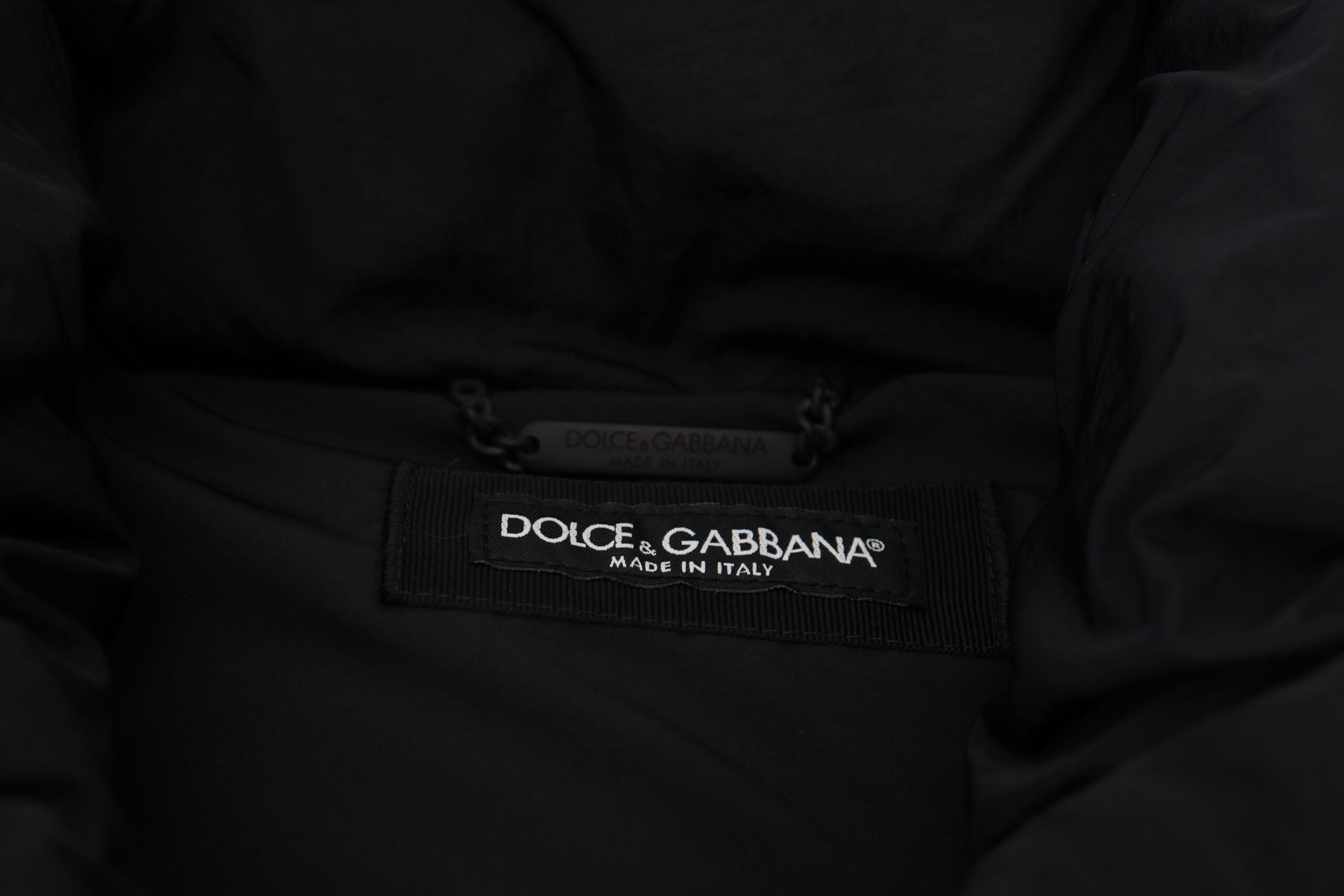 Dolce &amp; Gabbana Elegante schwarze ärmellose Weste