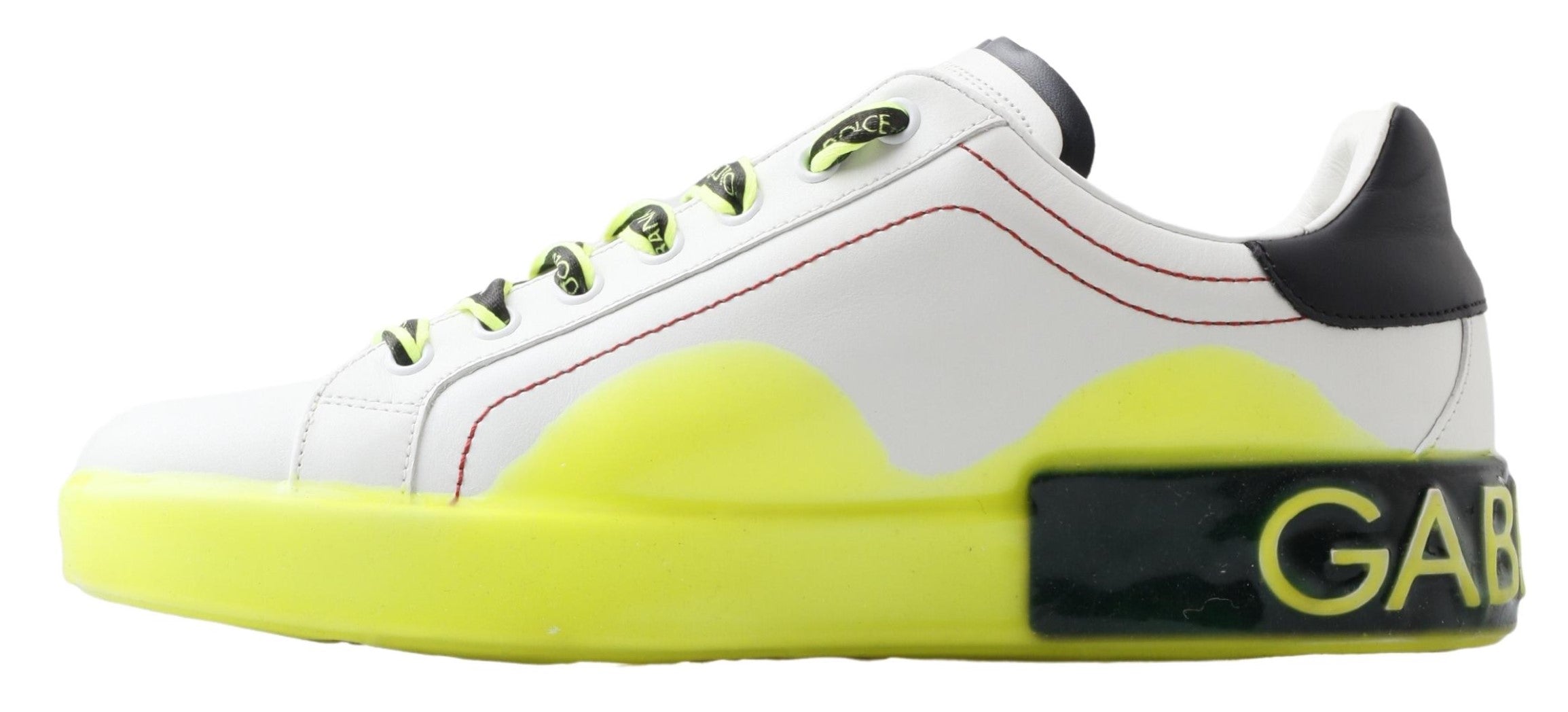 Dolce &amp; Gabbana – Elegante Portofino Low-Top-Sneakers aus Leder