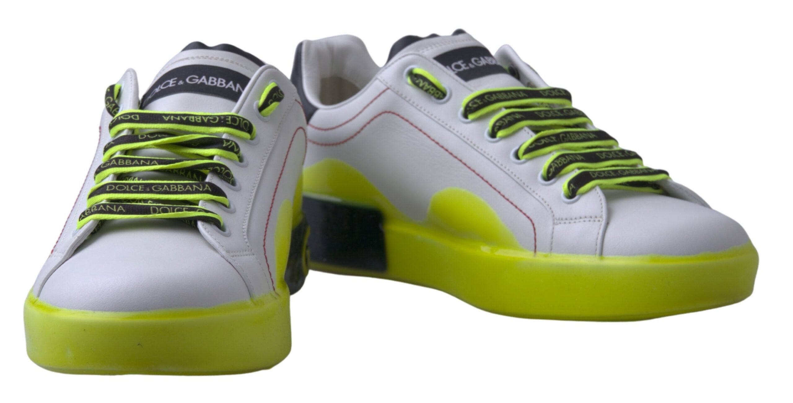 Dolce &amp; Gabbana – Elegante Portofino Low-Top-Sneakers aus Leder