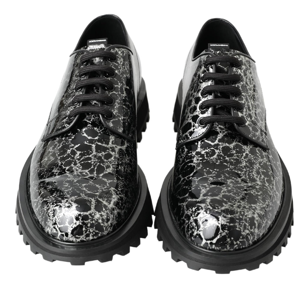 Dolce &amp; Gabbana – Edle zweifarbige Derby-Schuhe