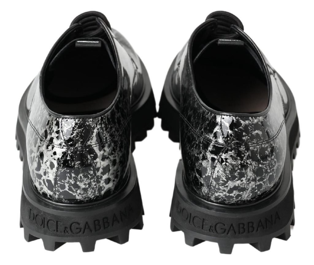 Dolce &amp; Gabbana – Edle zweifarbige Derby-Schuhe