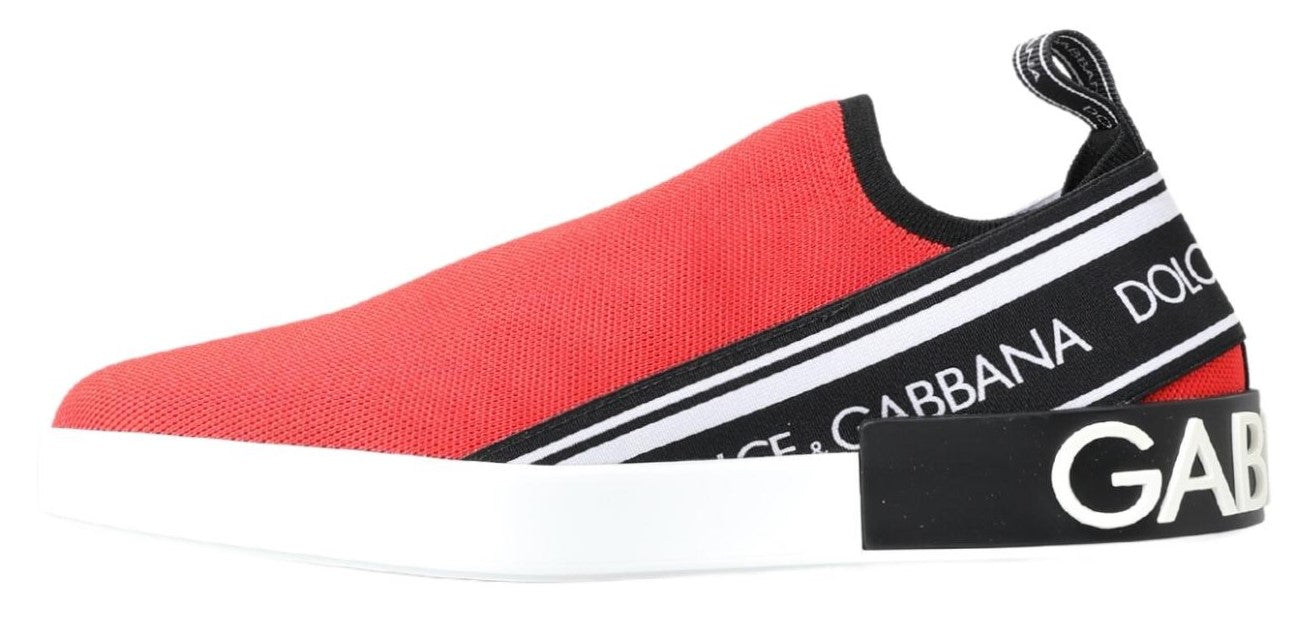 Mocassins élégants tricolores Dolce &amp; Gabbana pour homme