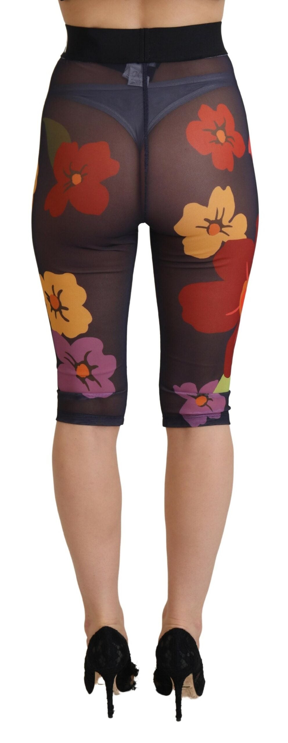 Dolce &amp; Gabbana - Leggings taille haute élégants à imprimé floral