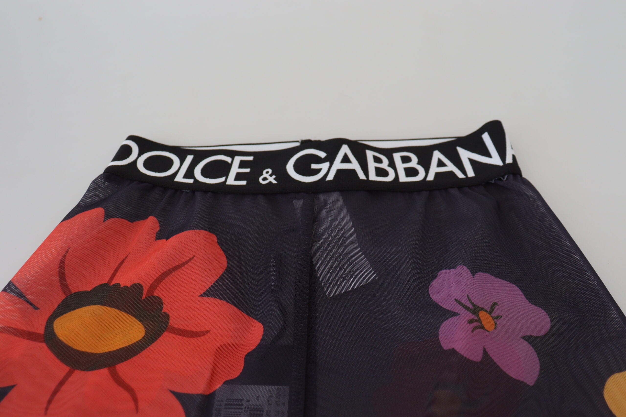 Dolce &amp; Gabbana - Leggings taille haute élégants à imprimé floral