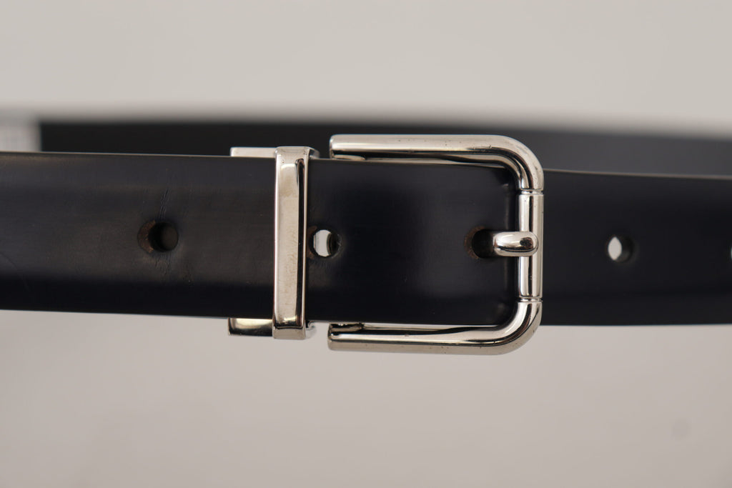 Dolce &amp; Gabbana Eleganter Ledergürtel mit Metallschnalle