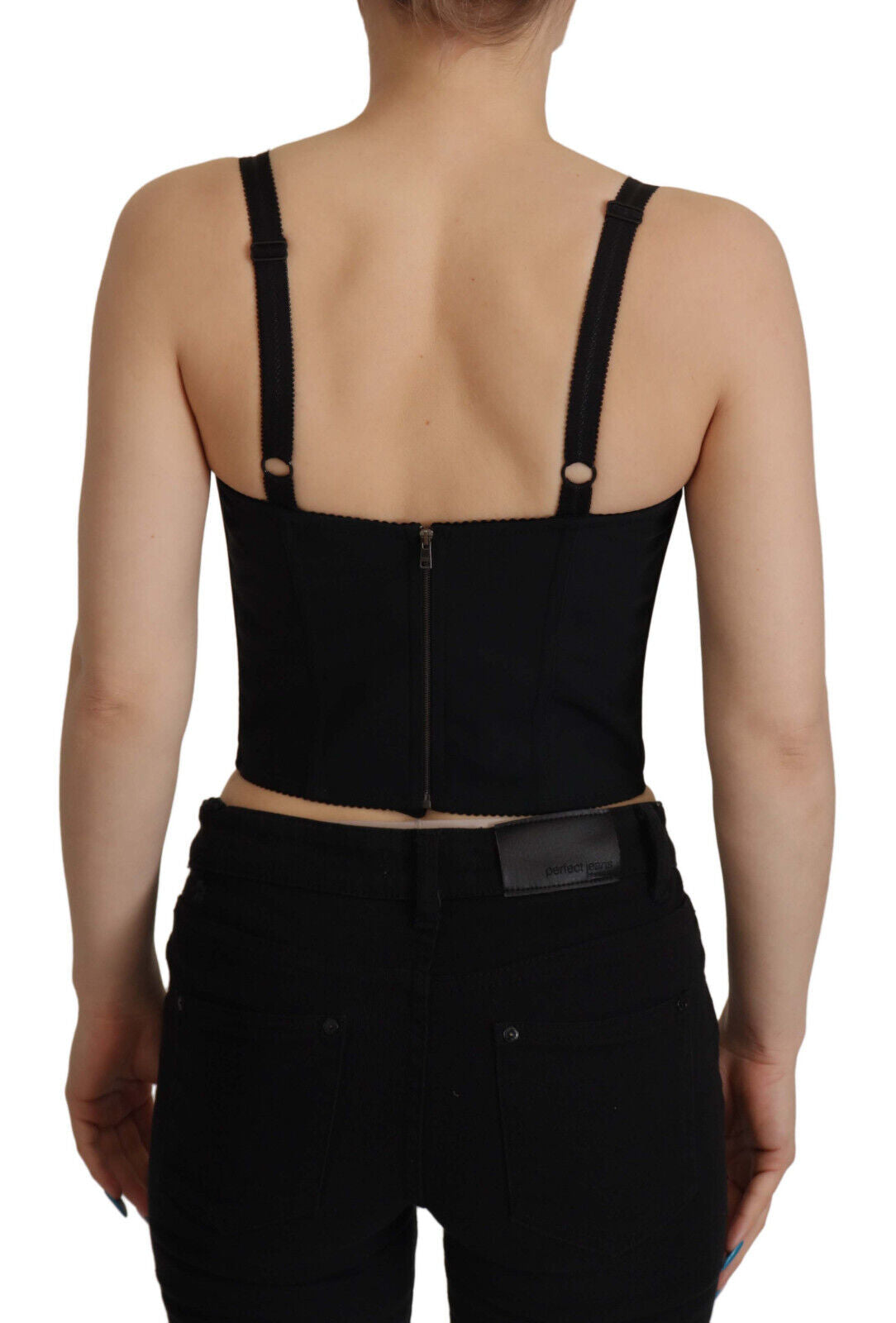 Chemisier corset fleuri élégant Dolce &amp; Gabbana