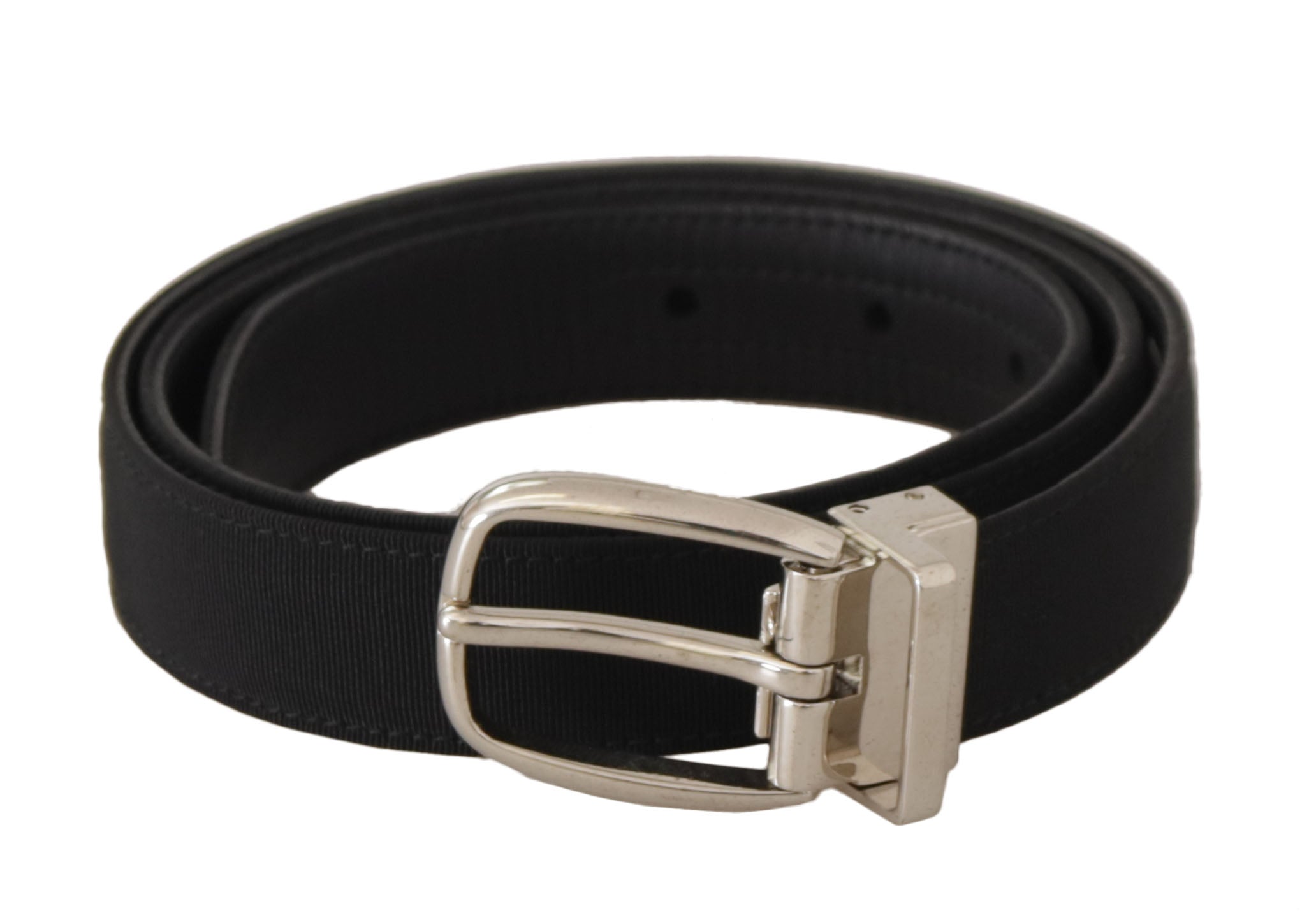 Ceinture en cuir à boucle gravée élégante Dolce &amp; Gabbana