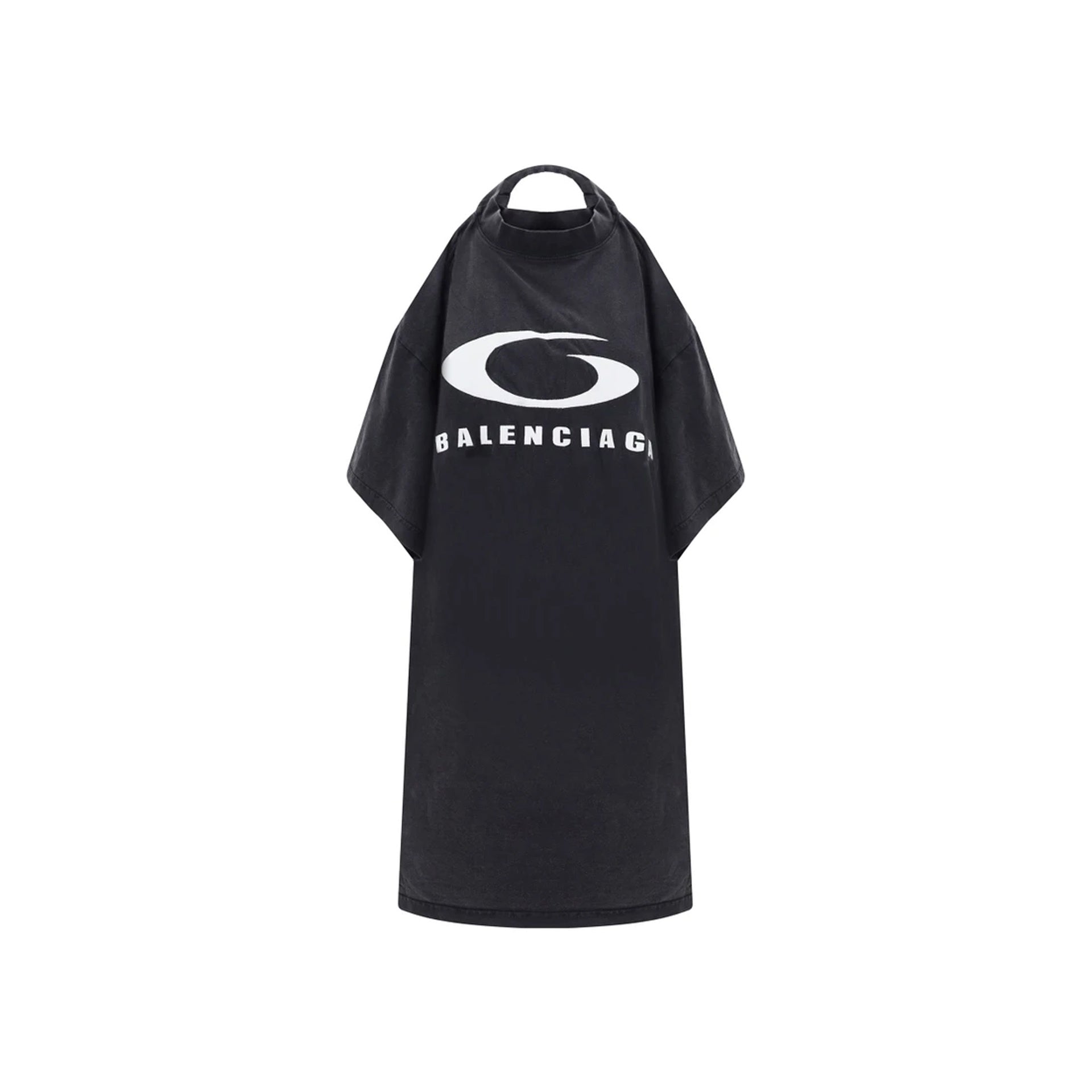 Balenciaga Icon Print T-shirt Dress