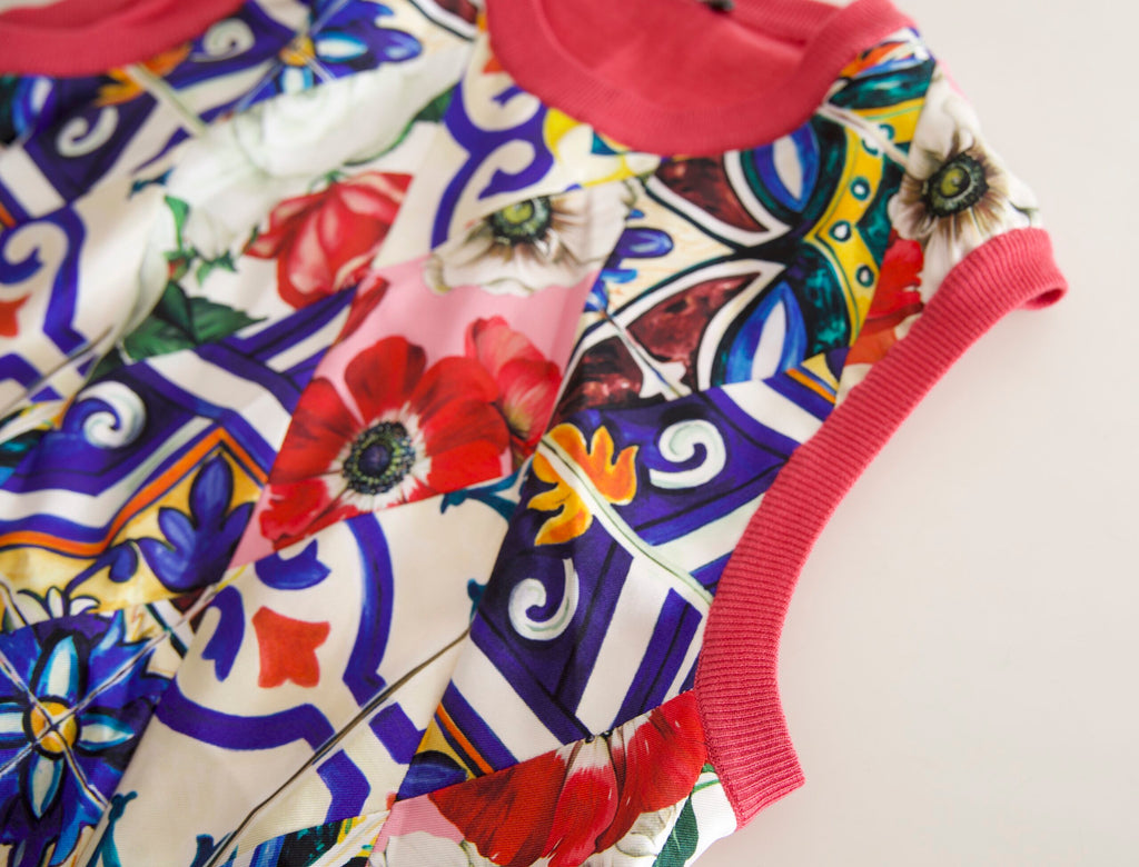 Dolce &amp; Gabbana Élégant haut ras du cou en mélange cachemire-soie