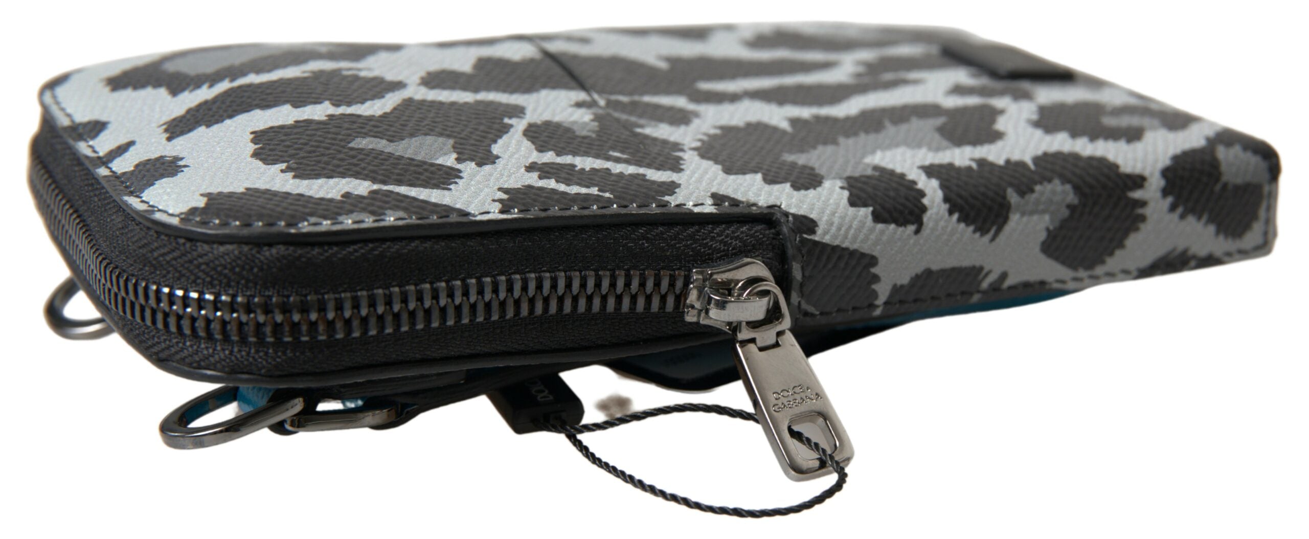 Dolce &amp; Gabbana Élégant sac à bandoulière en cuir pour téléphone