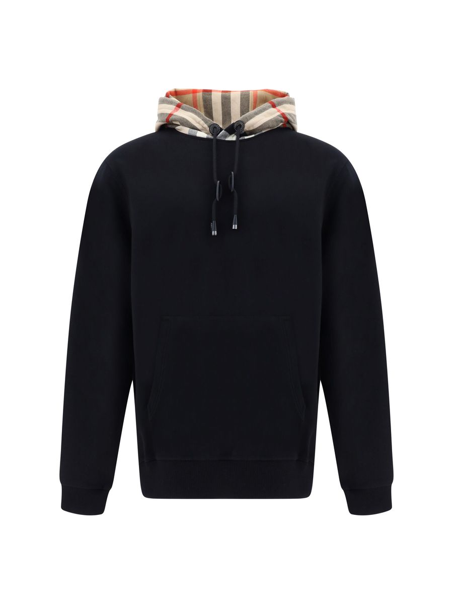 Burberry Eleganter Oversize-Samuel-Hoodie in Schwarz