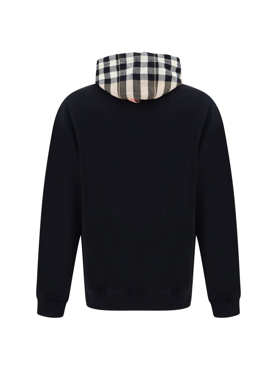Burberry Eleganter Oversize-Samuel-Hoodie in Schwarz