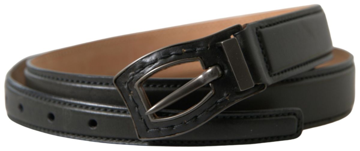 Ceinture en cuir italien Ermanno Scervino avec boucle en métal
