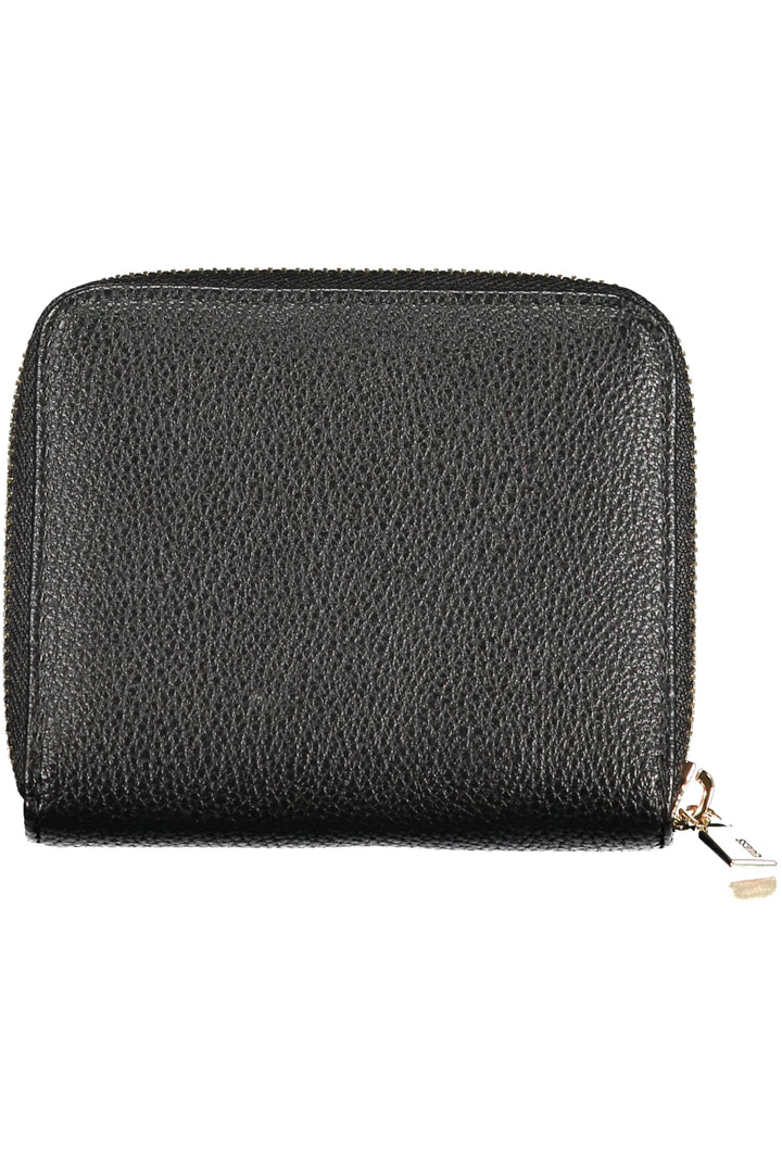 GUESS JEANS WOMEN&#39;S BLACK WALLET