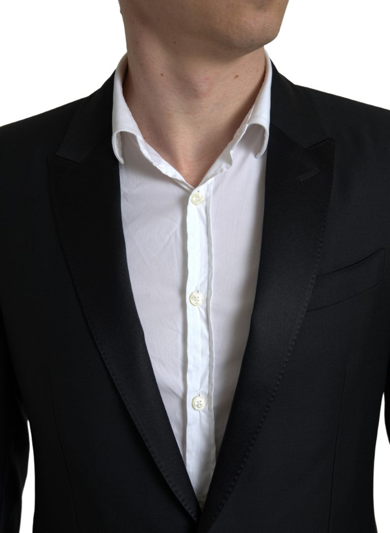 Blazer slim en laine mélangée Dolce &amp; Gabbana